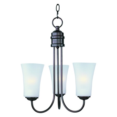 Maxim Logan 3-Light Chandelier 10043FTOI